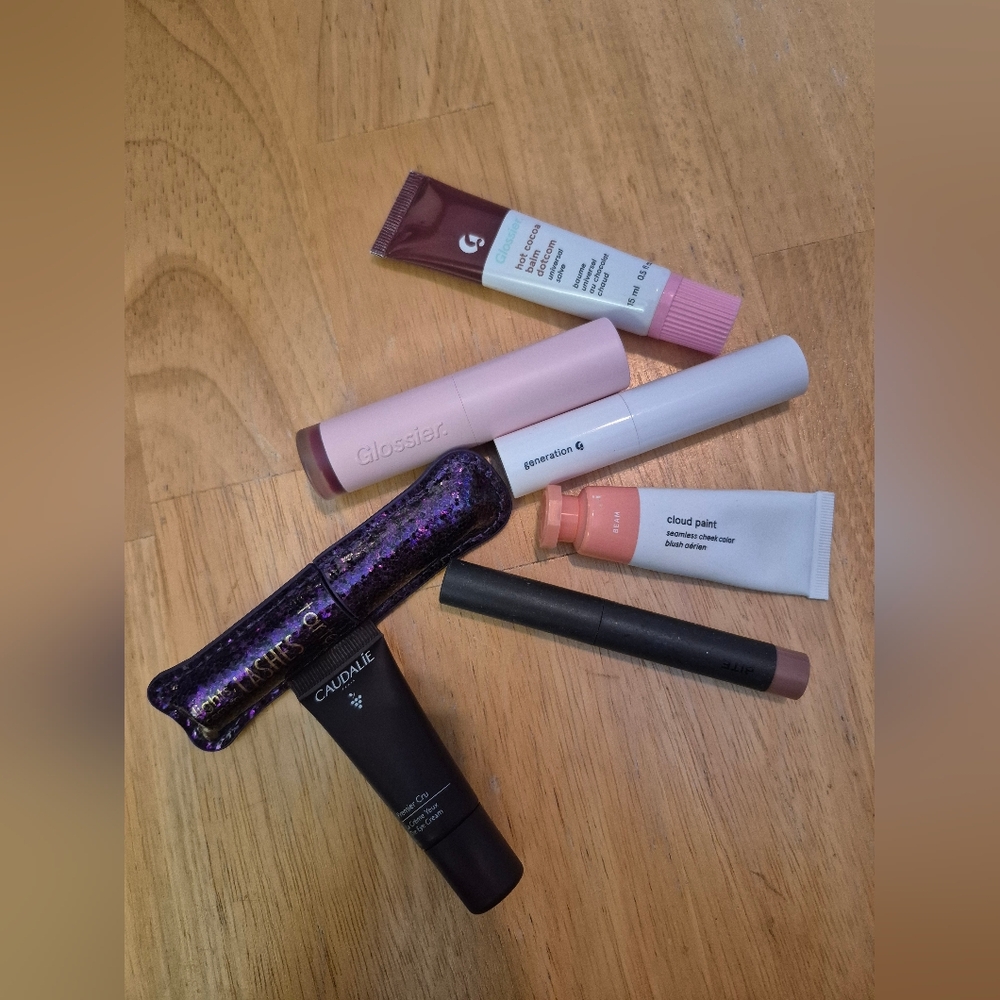 Tarte, Glossier, Bite makeup bunch, 7 products